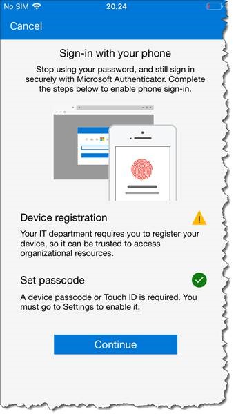 Password-less phone sign-in with Microsoft Authenticator App ...